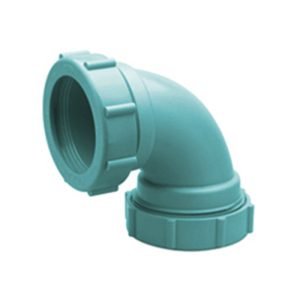 Codo 90 PP-F Desagüe Químico Z9A-E90 Zurn Wilkins