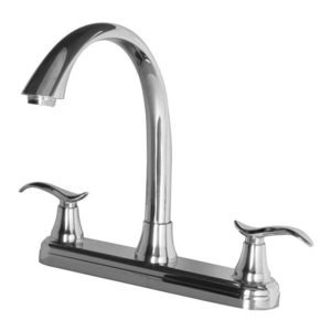 Mezclador Lavaplatos 8″ Tedesca Plástico Cromo Ref. 01-1828-11 Gricol