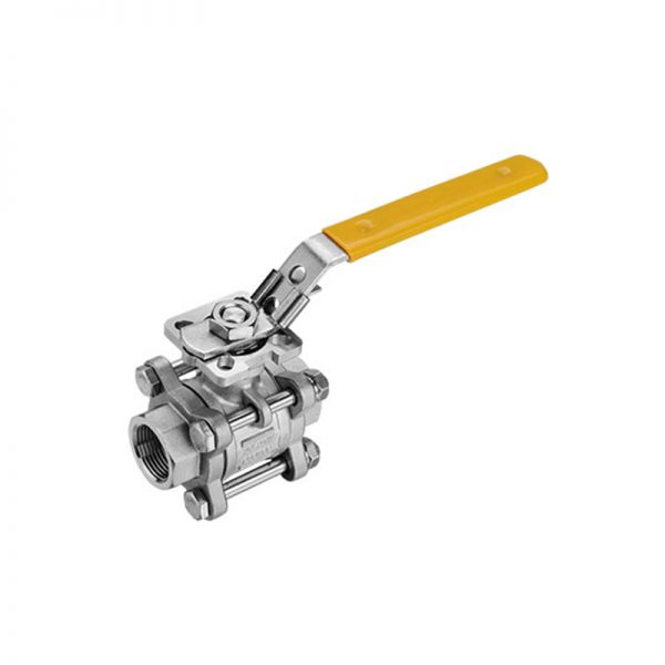 Válvula de Bola Paso Total 3 Piezas Inox Montaje Directo Siovalve Válvula de Bola Paso Total 3 Piezas Inox Montaje Directo Siovalve