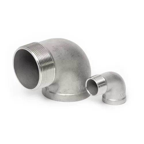 Codo Calle Inoxidable Roscar x 150