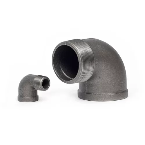 Codo Calle Hierro Negro X 150