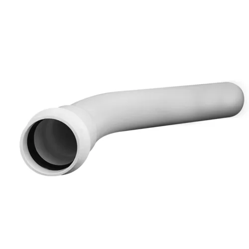 Codo 22½° PVC Gran Radio Unión Mecánica