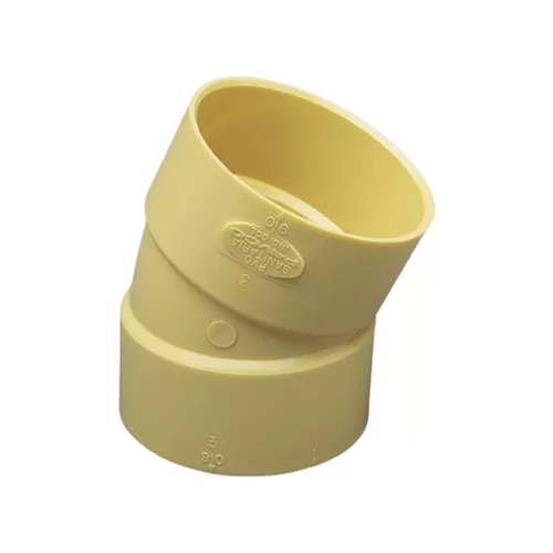 Codo 22.5° PVC Sanitaria