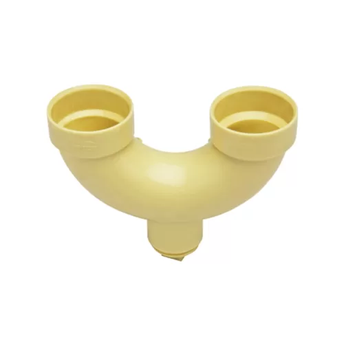 Sifón 180° Con Tapón PVC Sanitaria