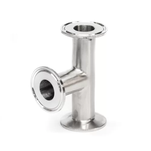 Tee Inoxidable Sanitaria Tipo Clamp