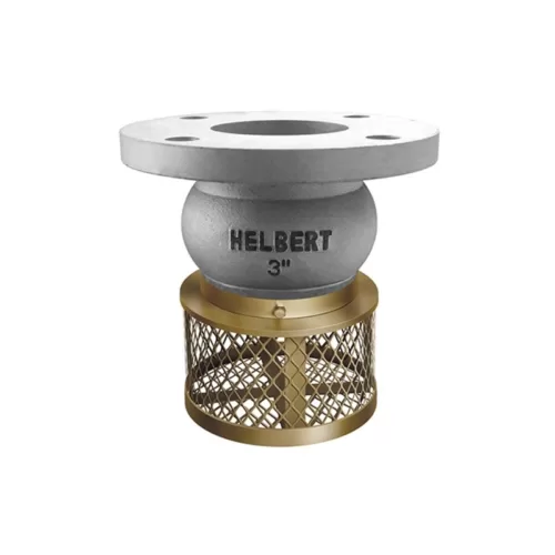 Válvula de Pie Aluminio Flanchada Helbert