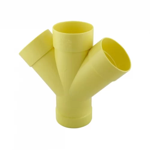 Yee Doble PVC Sanitaria