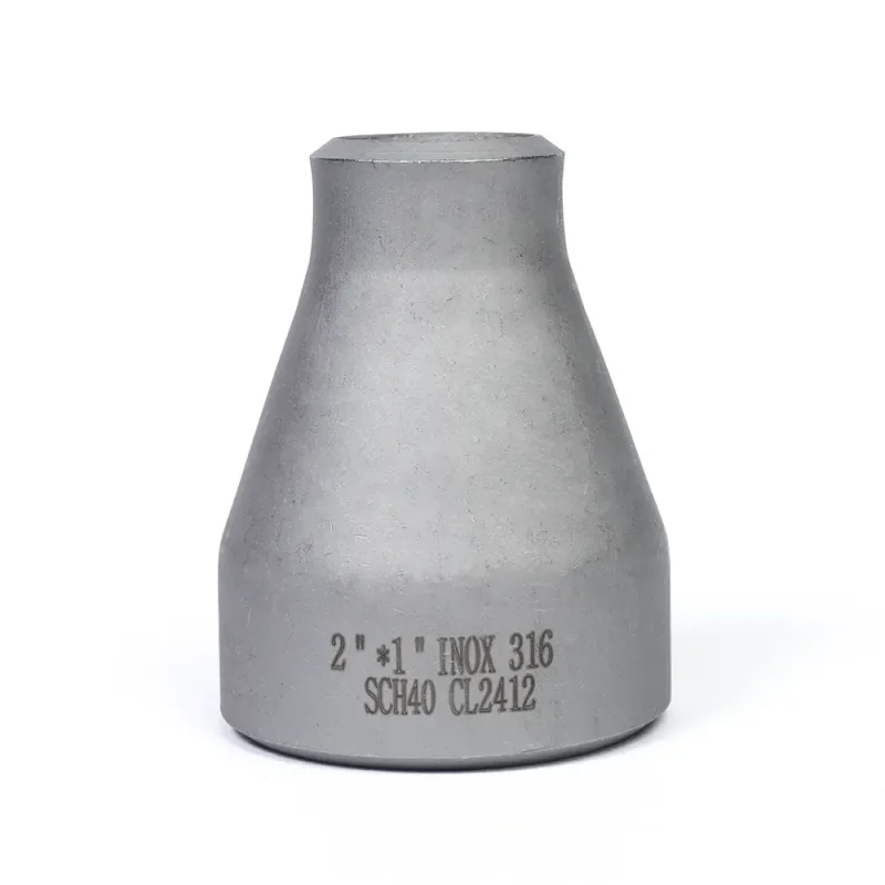 Reducción Copa Concéntrica Inoxidable 316 Soldar