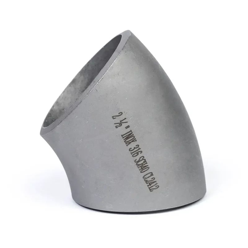 Semicodo Inoxidable 316 Soldar