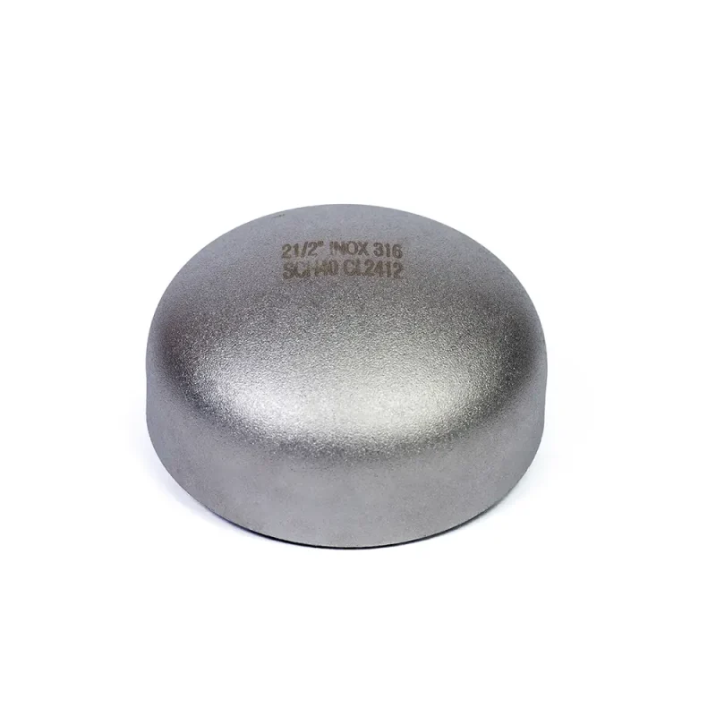 Tapón Copa Acero Inoxidable 316